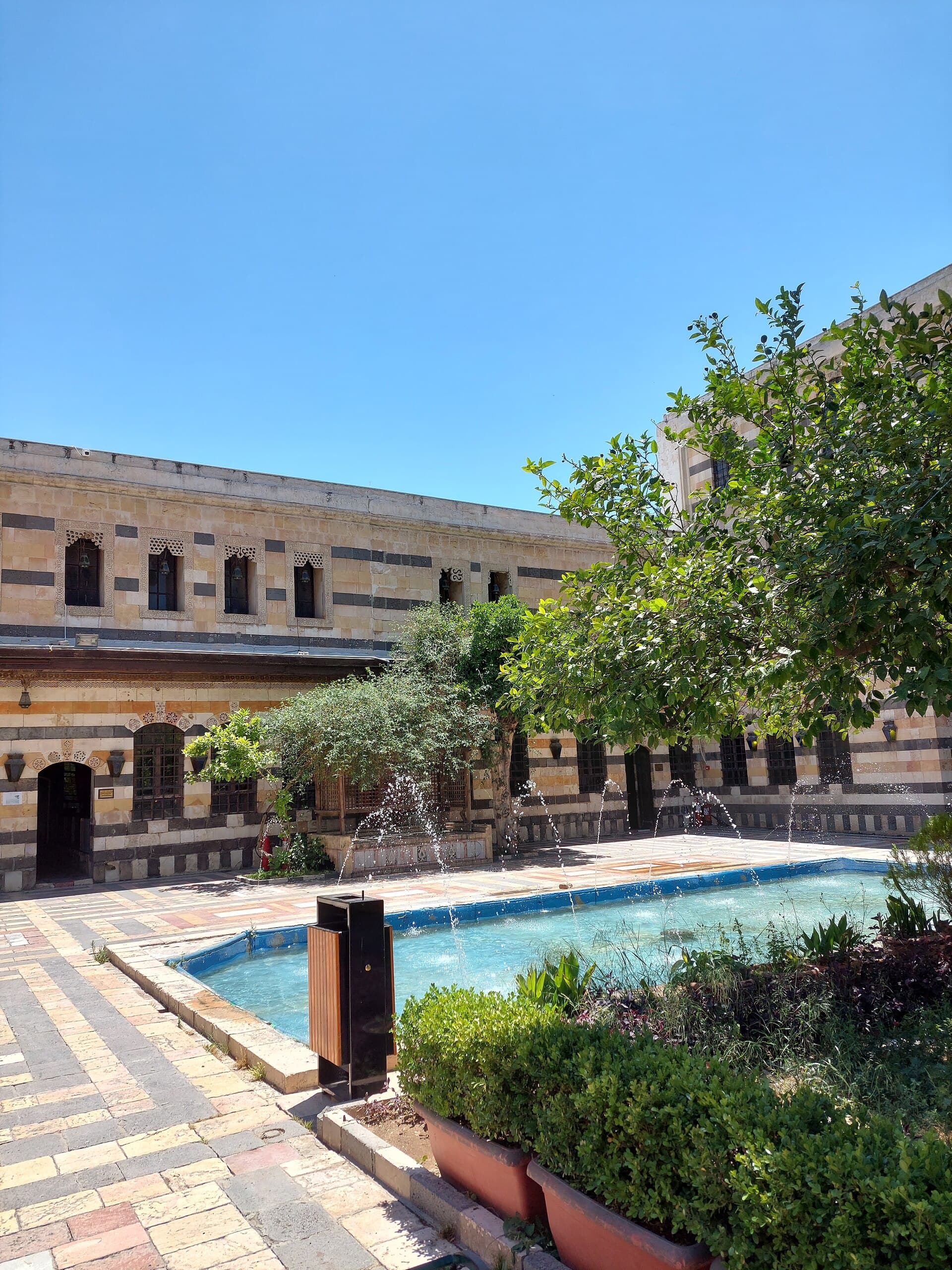 The Azm Palace — Al-Azm palace garden
