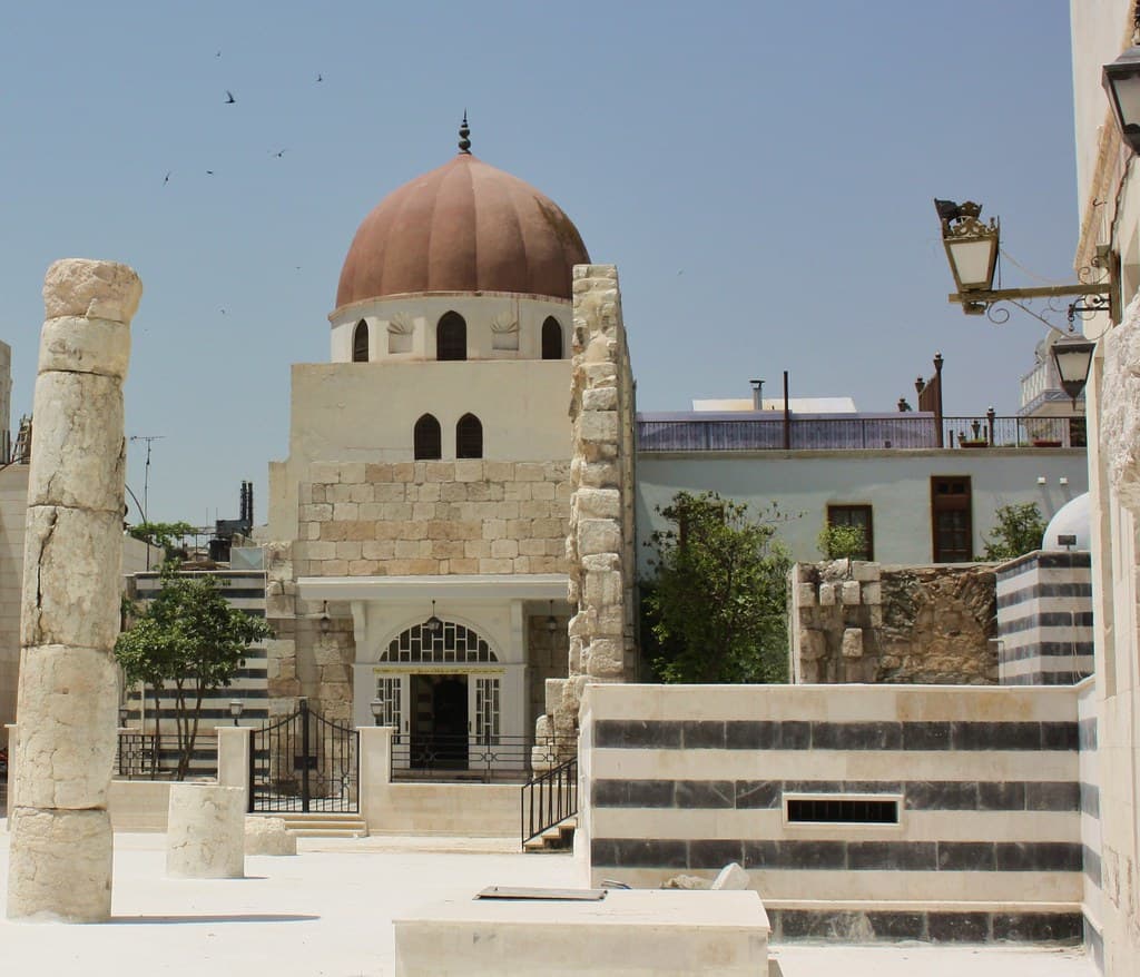 The Mausoleum of Saladin — Damascus: Dome of Saladin's Tomb