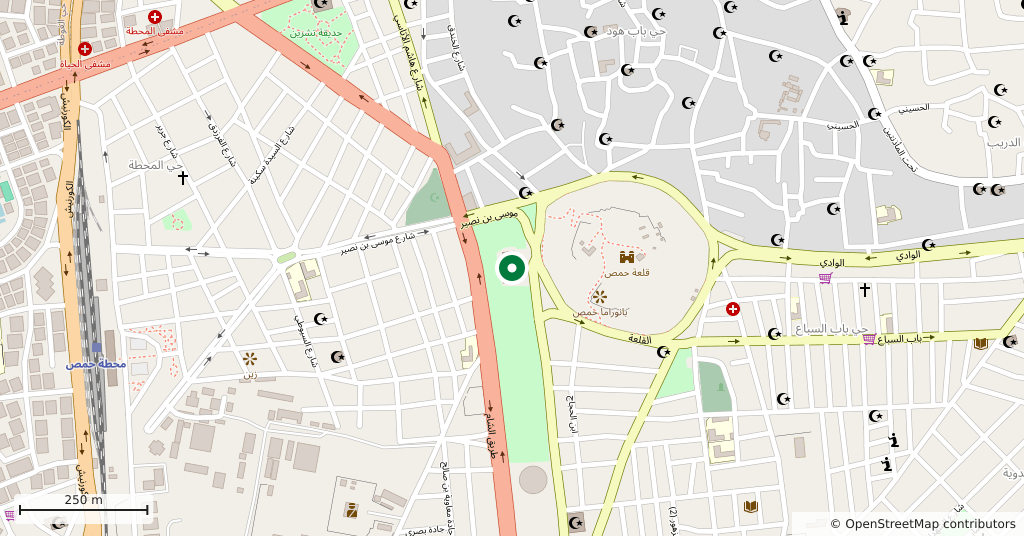 The Al-Atassi Mosque, Homs — On the map