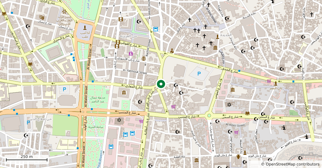 Bab al-Faraj Clock Tower — On the map