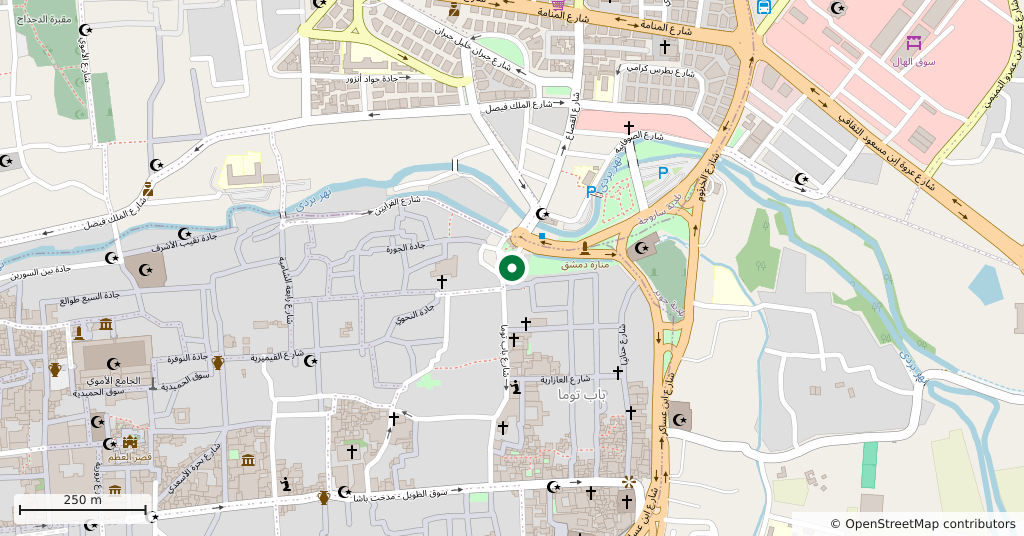 Bab Touma — On the map