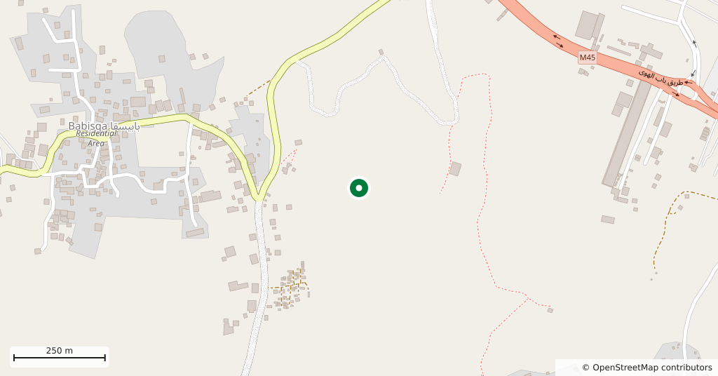 Ba’uda Ölü Şehri (Barişa Dağı) — Haritada