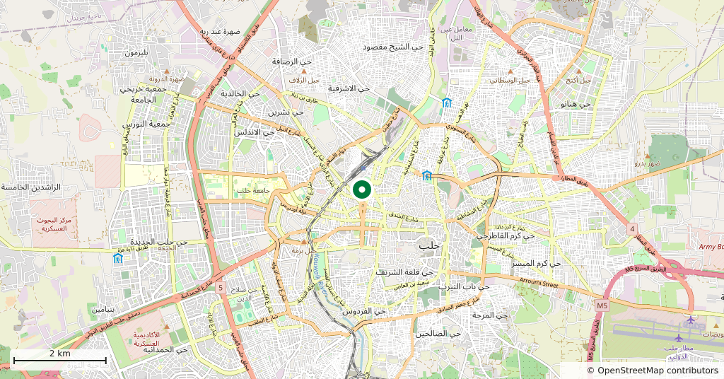 Aleppo Public Park — On the map