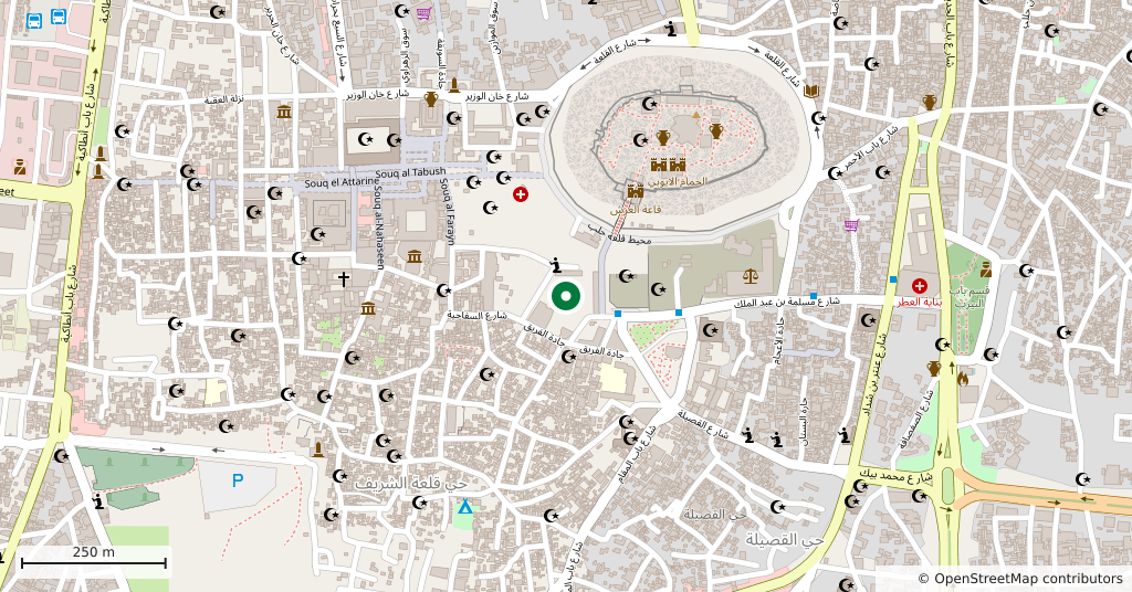 The Khusrawiyya Mosque, Aleppo — On the map