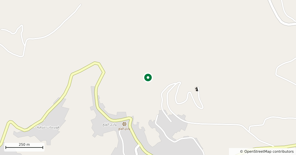 Maniqa Castle in the Syrian Coastal Mountains — On the map