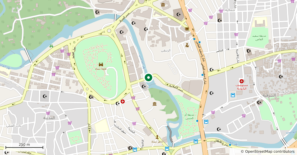 Kilaniyya Bridge, Hama — On the map