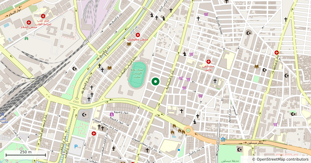 The Holy Saviour and Saint Barbara Church, Aleppo — On the map