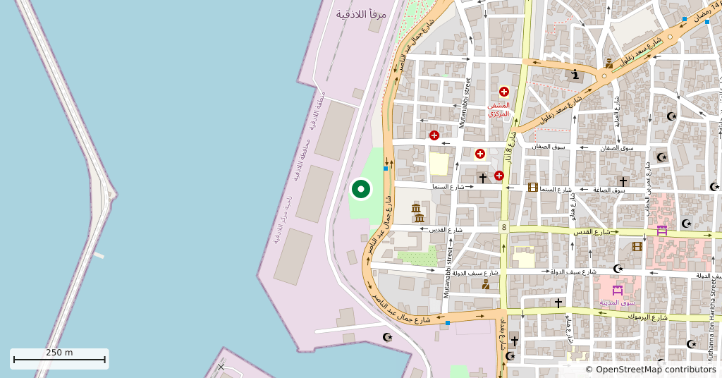 Sheikh al-Batrani Mosque, Latakia — On the map