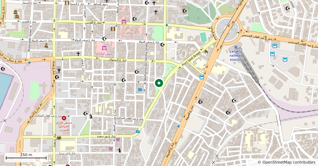 The Roman Arch of Latakia — On the map