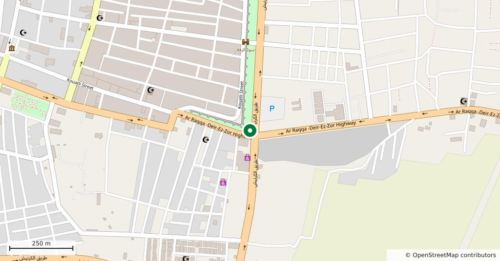 The Baghdad Gate — On the map
