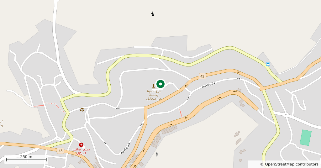 The White Tower of Safita — On the map