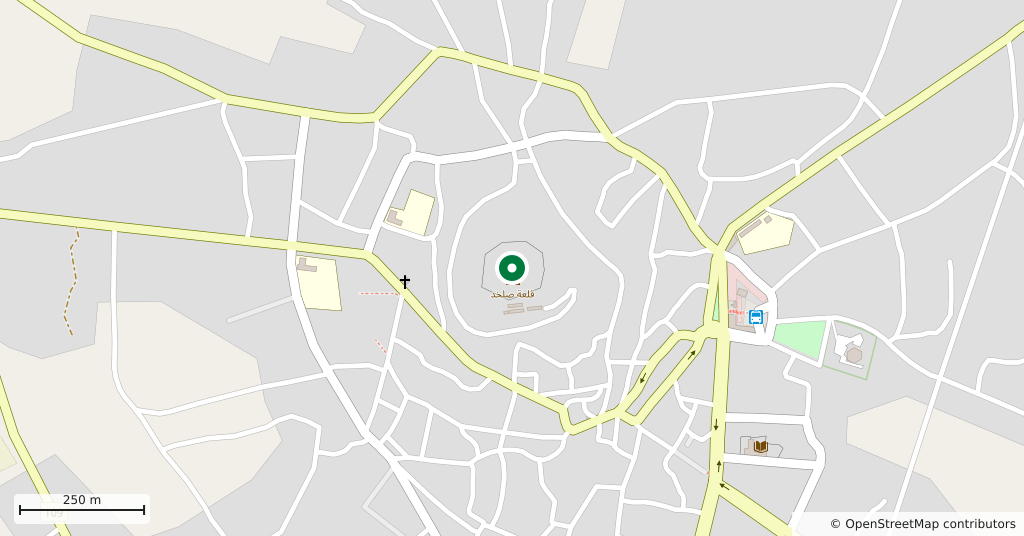 Salkhad Castle — On the map