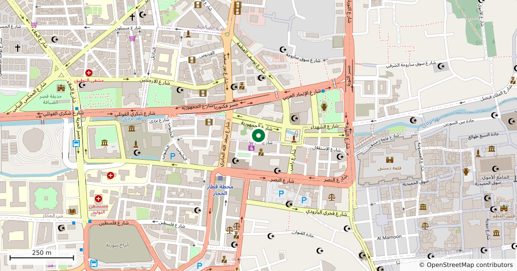The Grand Serail of Damascus — On the map