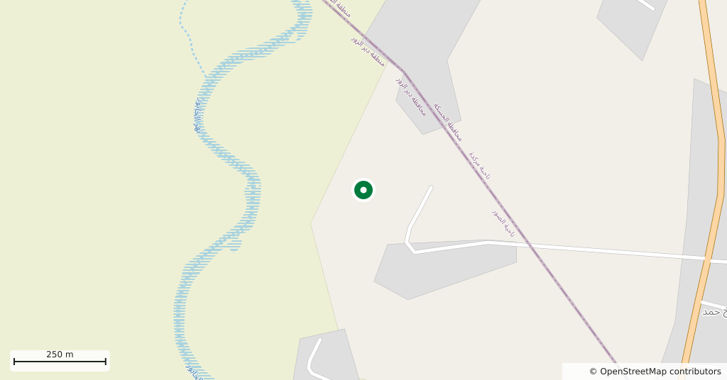 Tell Şeyh Hamad (Dur-Katlimmu) — Haritada